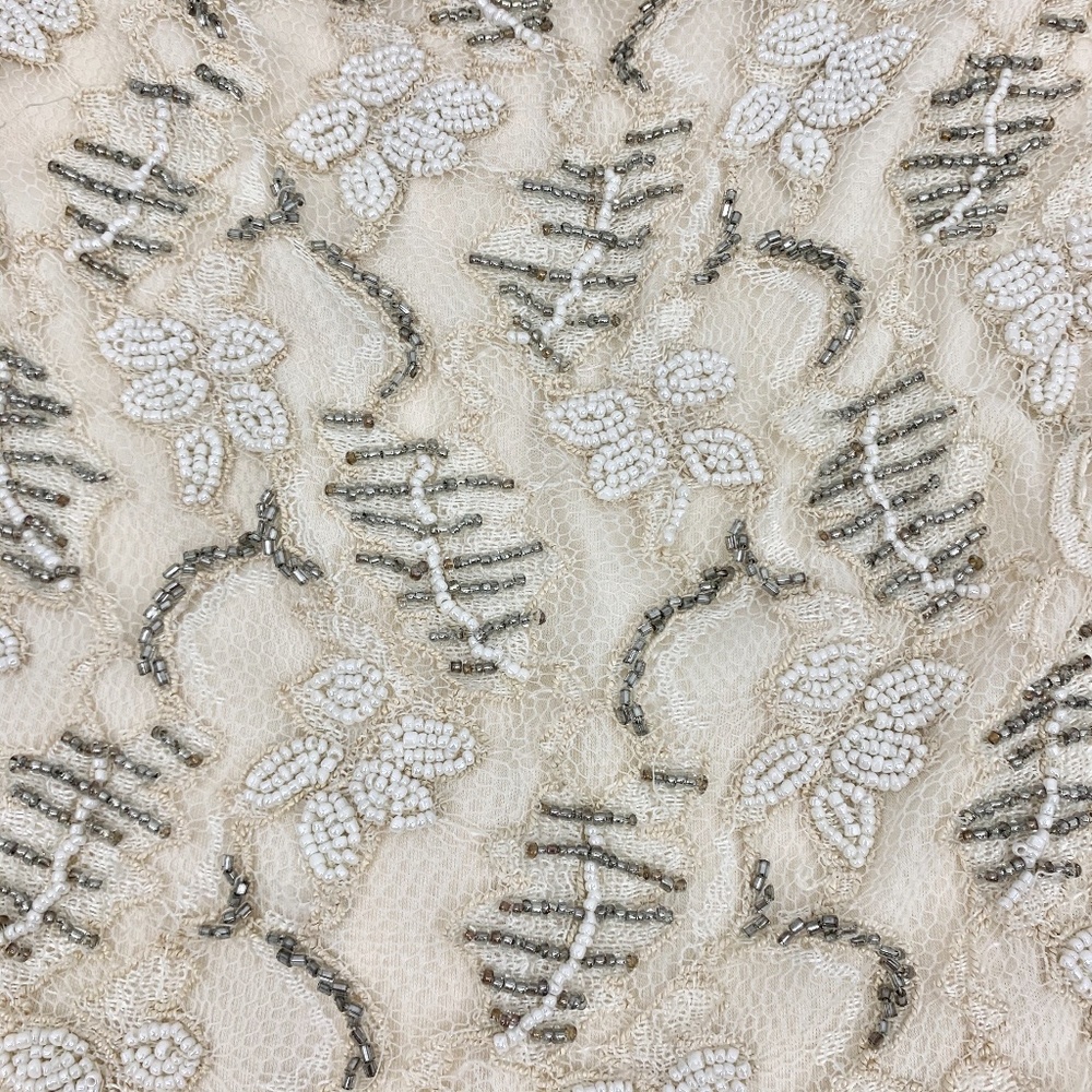 Aidan Mattox Beaded Lace Dress NWT | Size 6 - Picture 5 of 7
